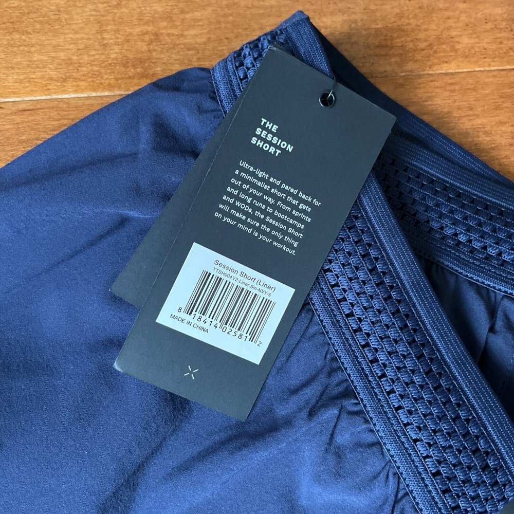 NWT Ten Thousand Navy Session Short (With Liner) 5" Size Medium - Picture 5 of 5